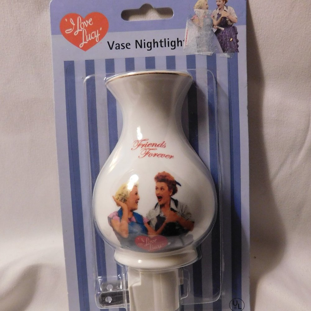 I Love Lucy Vase Nightlight Brand New